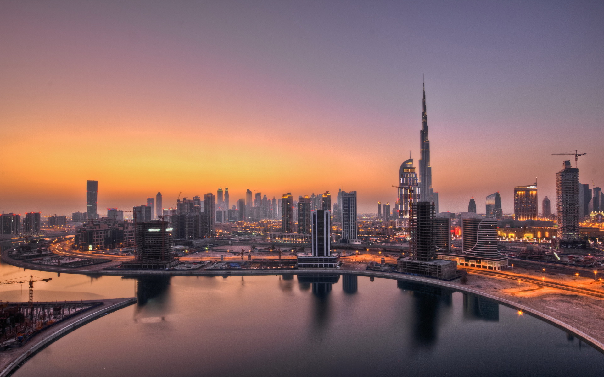 Dubai skyline wallpaper