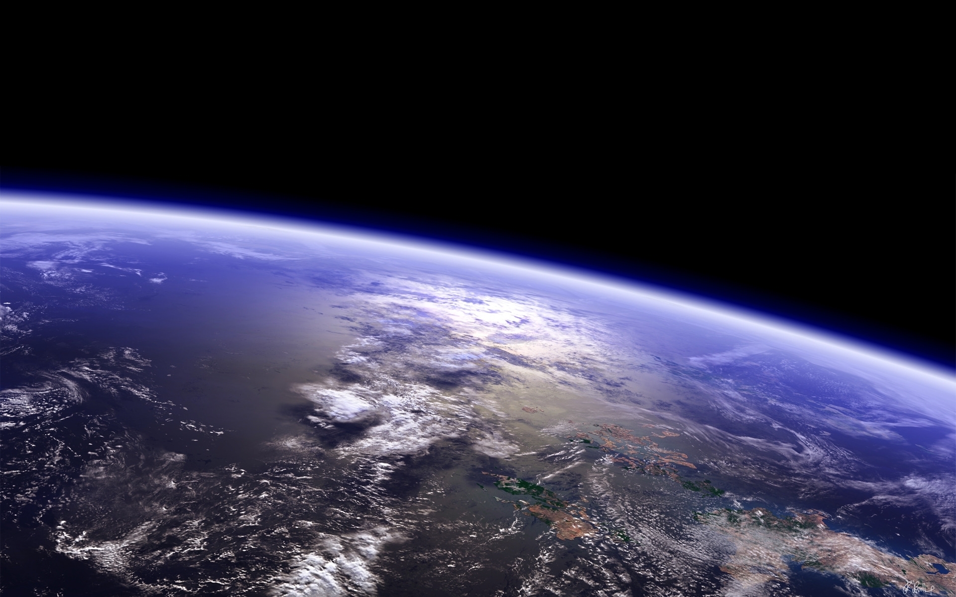 Earth from space wallpapers