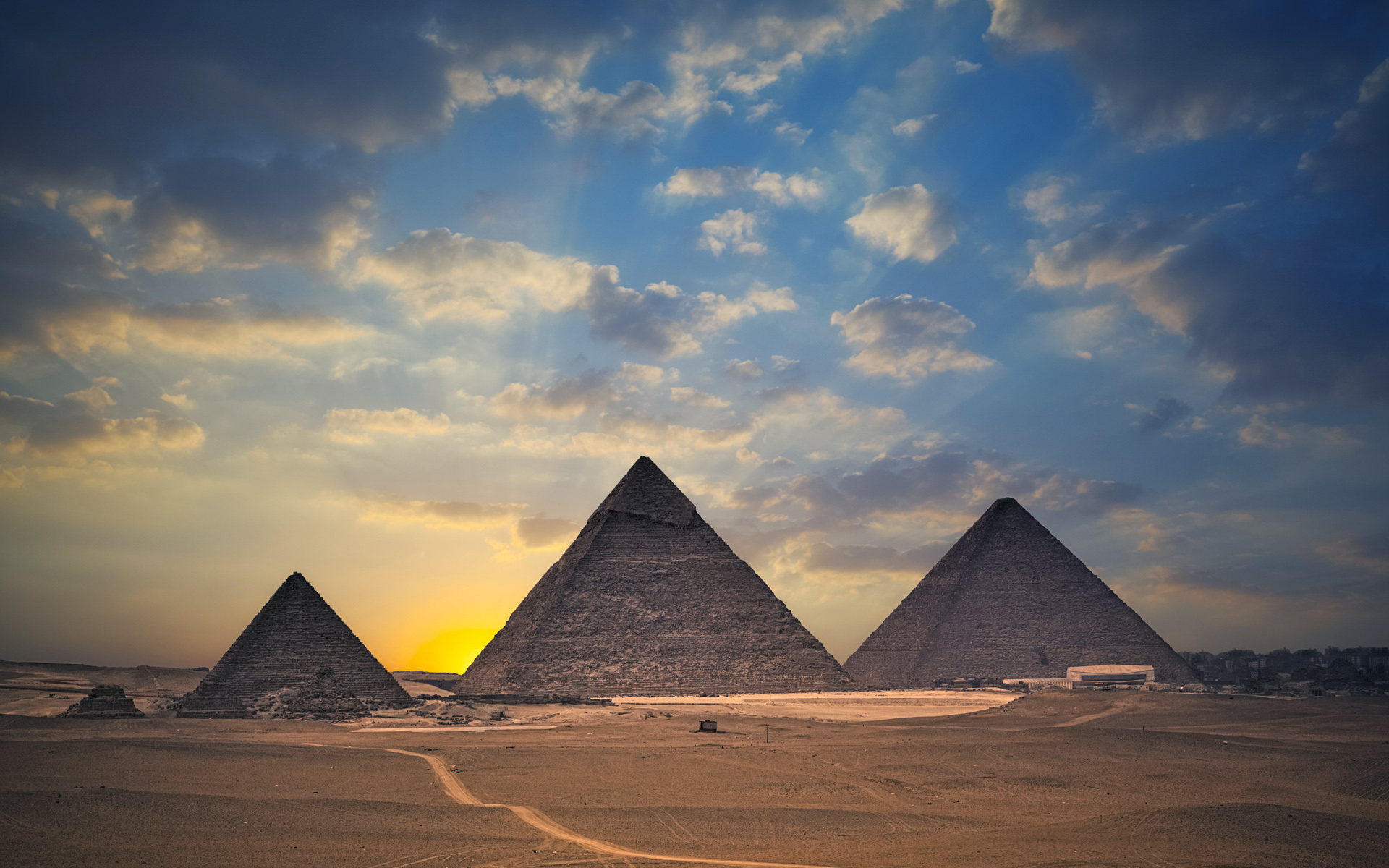 Egypt pyramids wallpaper