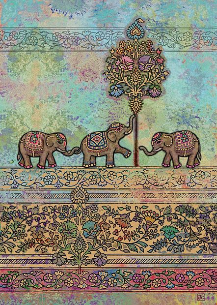elephants background #11