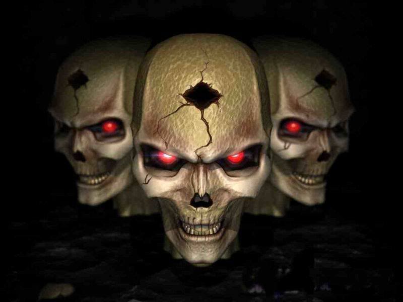 evil skulls wallpaper #4