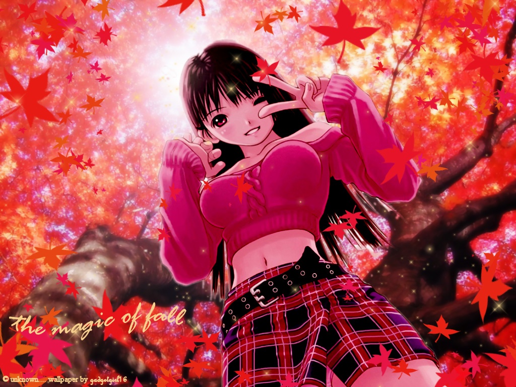 fall anime wallpaper #3
