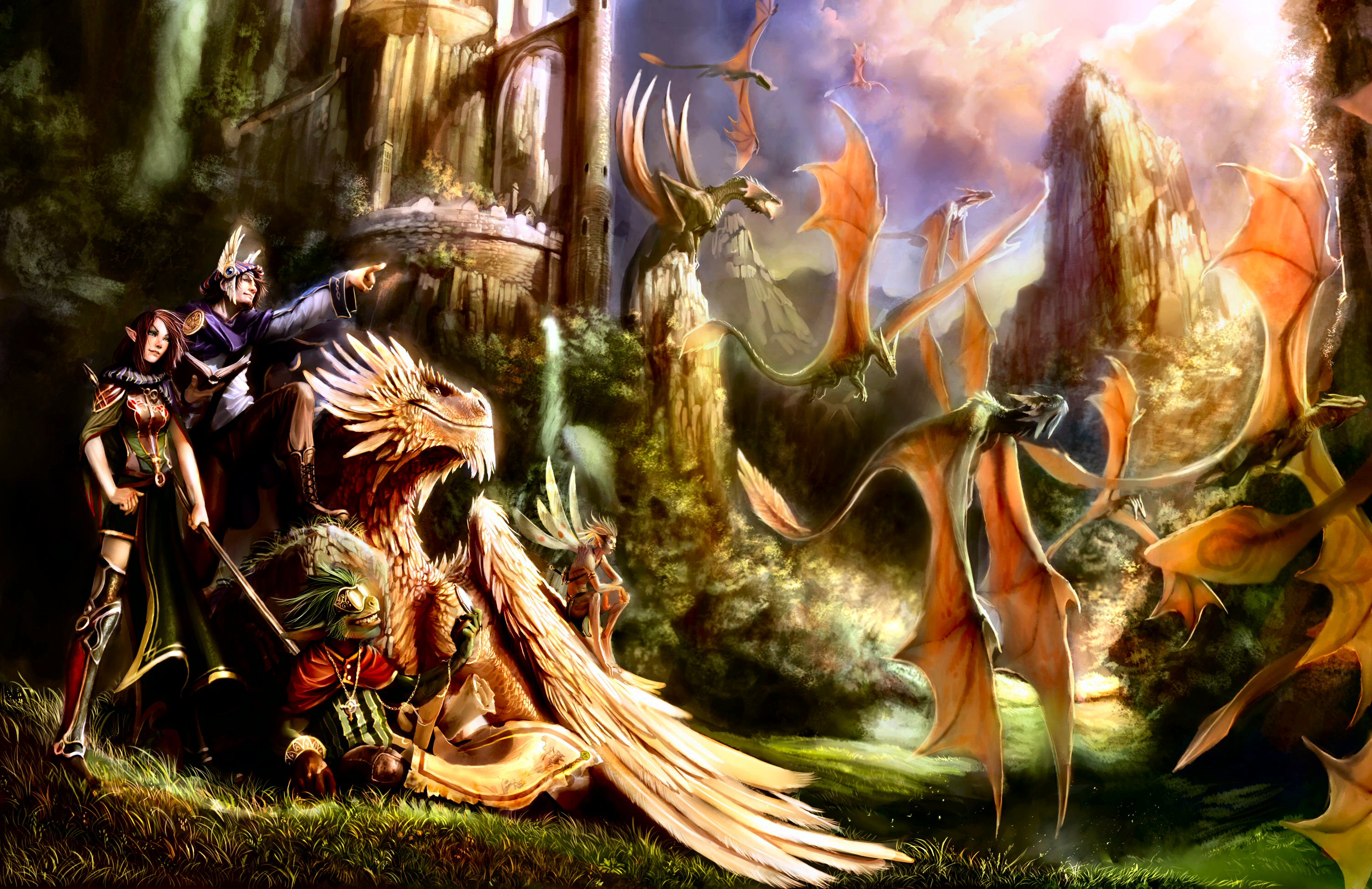 Fantasy dragon wallpapers