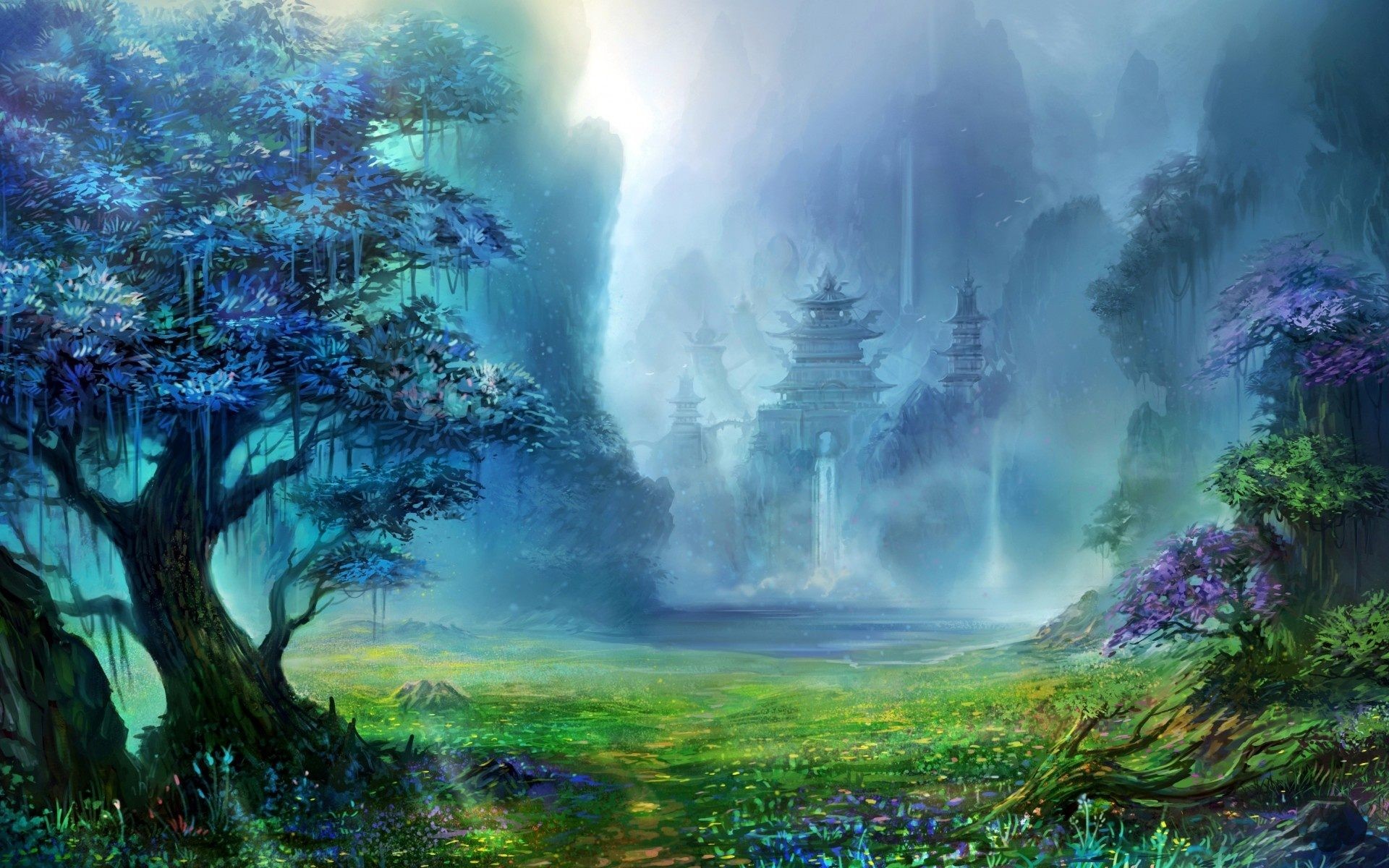 Fantasy forest wallpapers