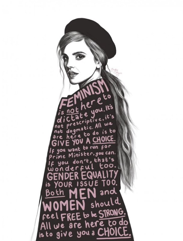 Feminist wallpaper