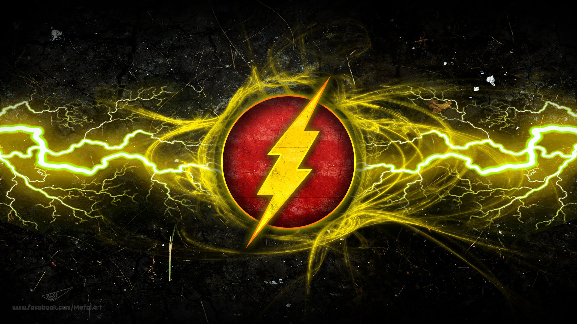 Flash logo wallpaper