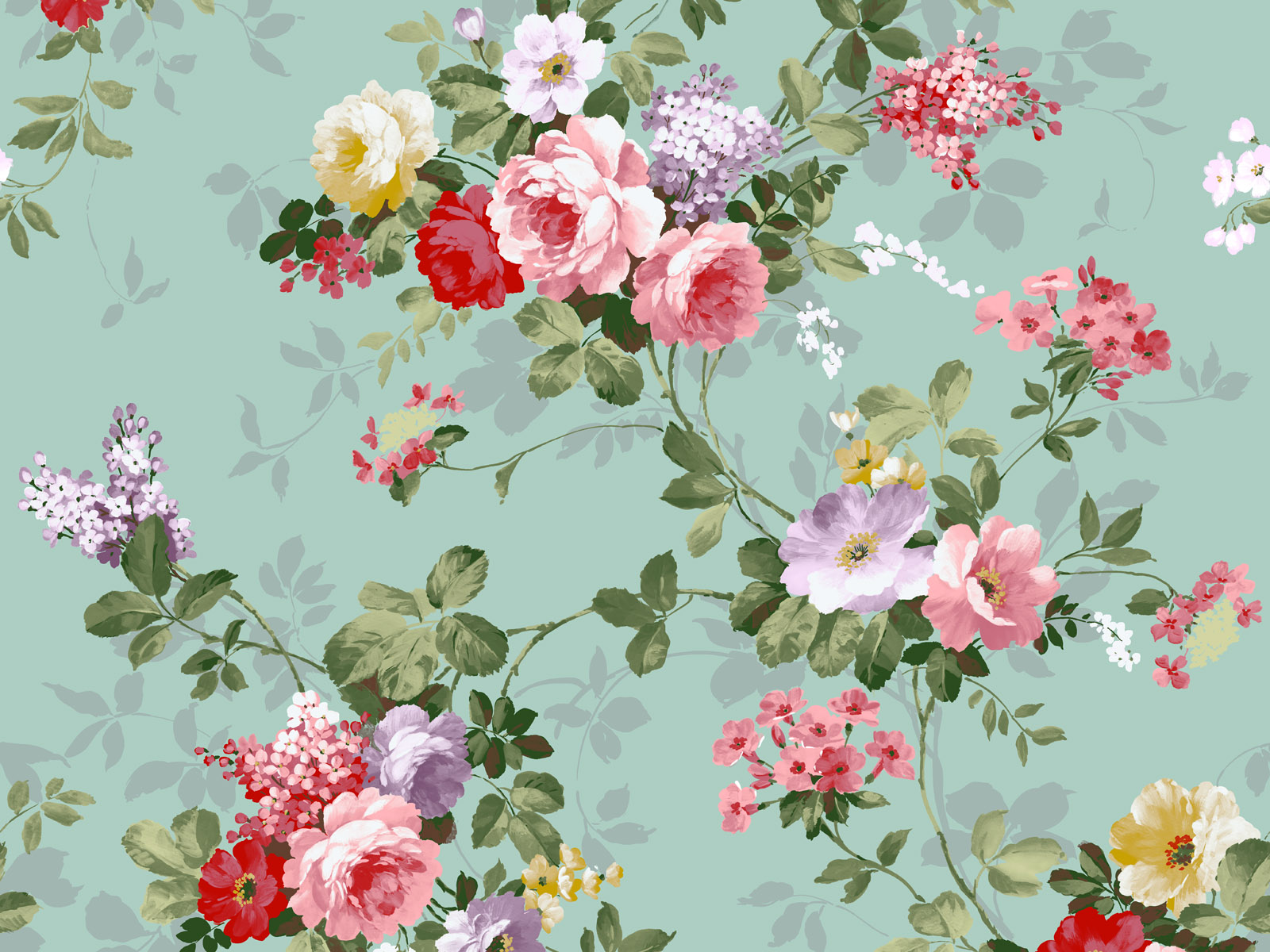 Floral wallpaper desktop