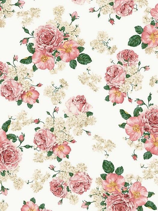 floral print wallpaper #1