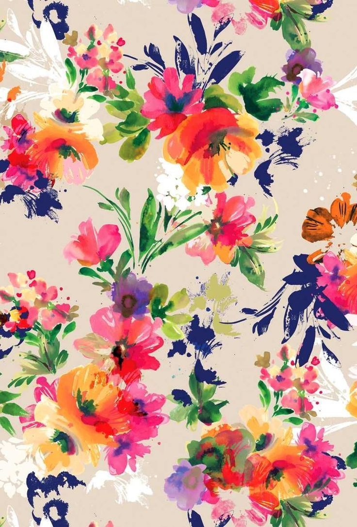 floral print wallpaper #18
