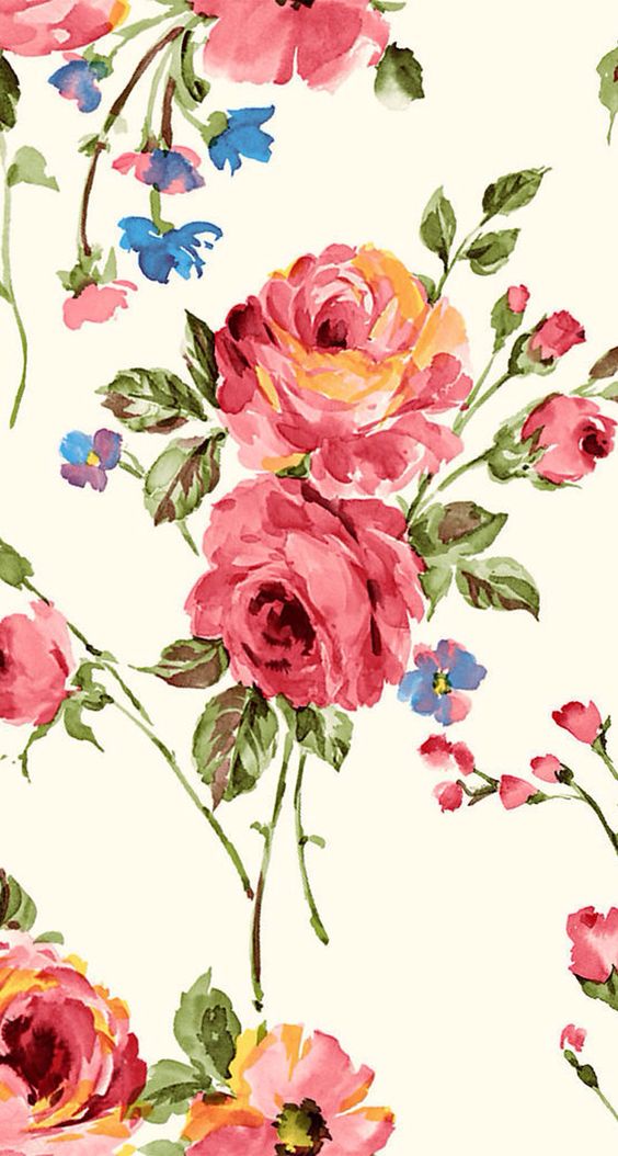 floral print wallpaper #11