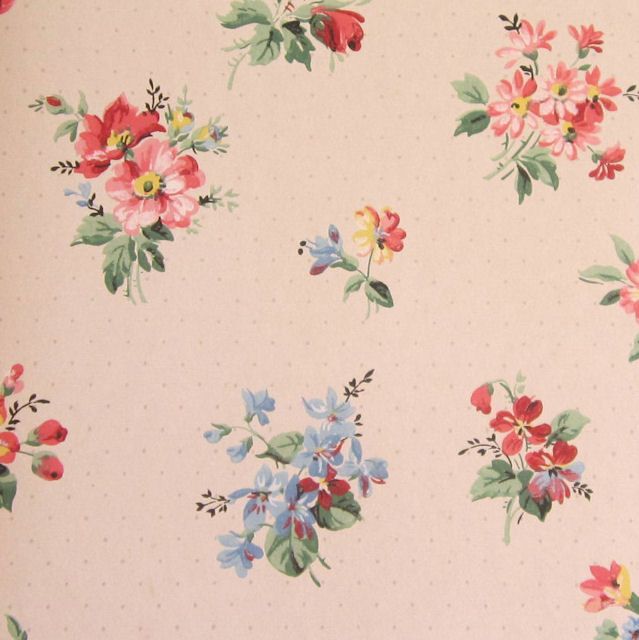 floral print wallpaper #13