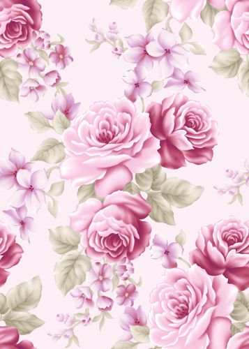 floral print wallpaper #16