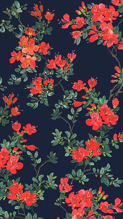 floral print wallpaper #19