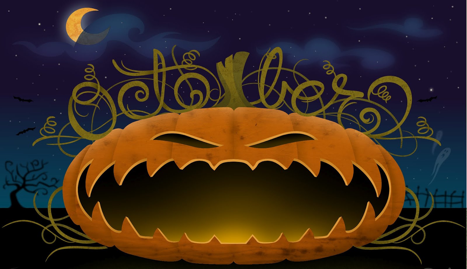 free animated halloween wallpaper #12