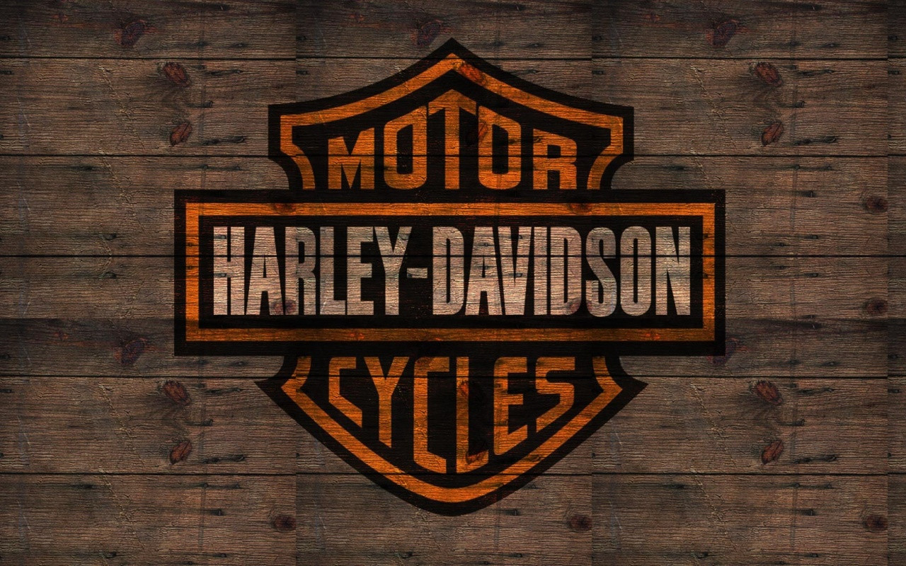Harley logo wallpaper