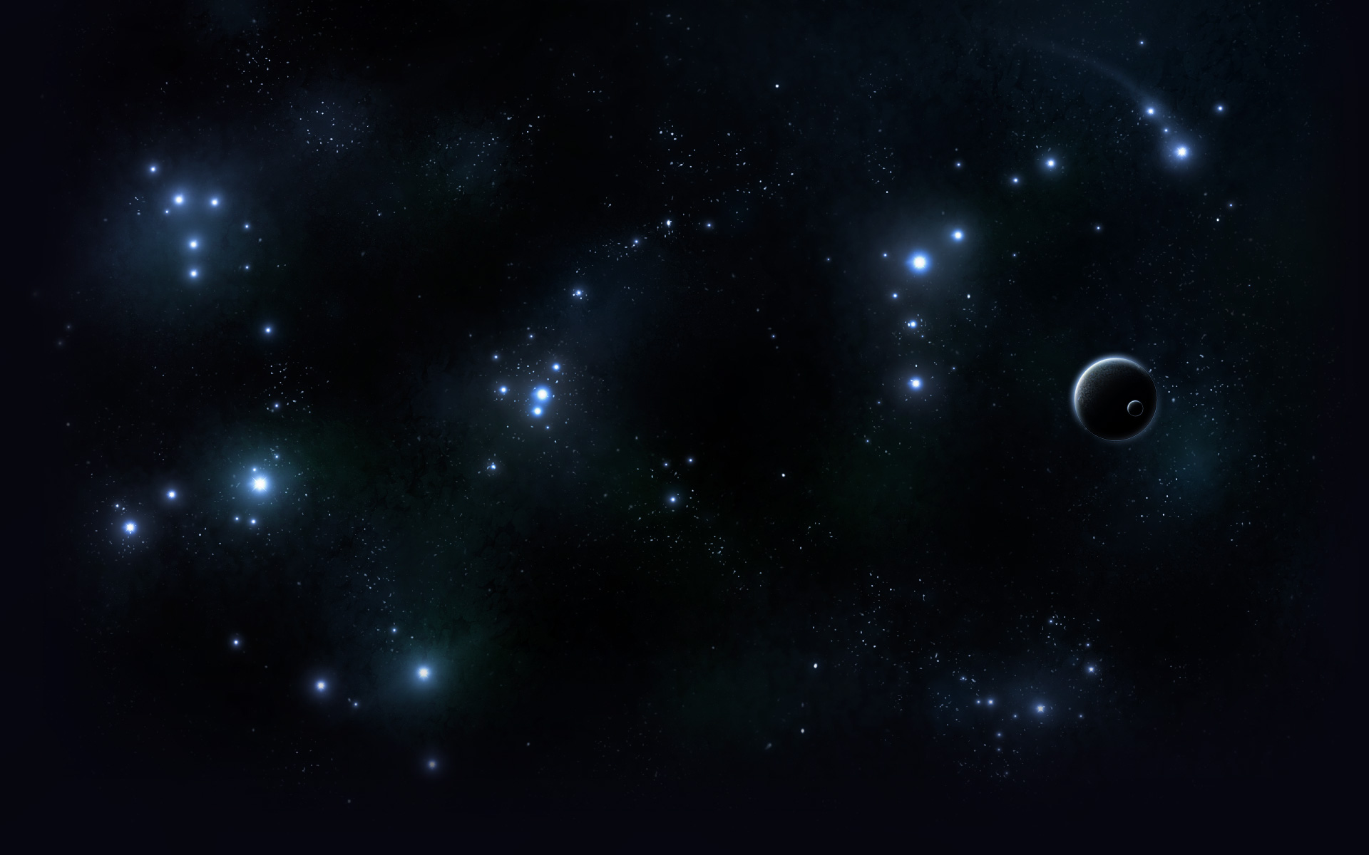 Free space background