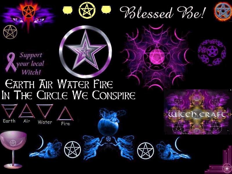 Free wiccan wallpaper