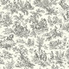 French toile wallpaper
