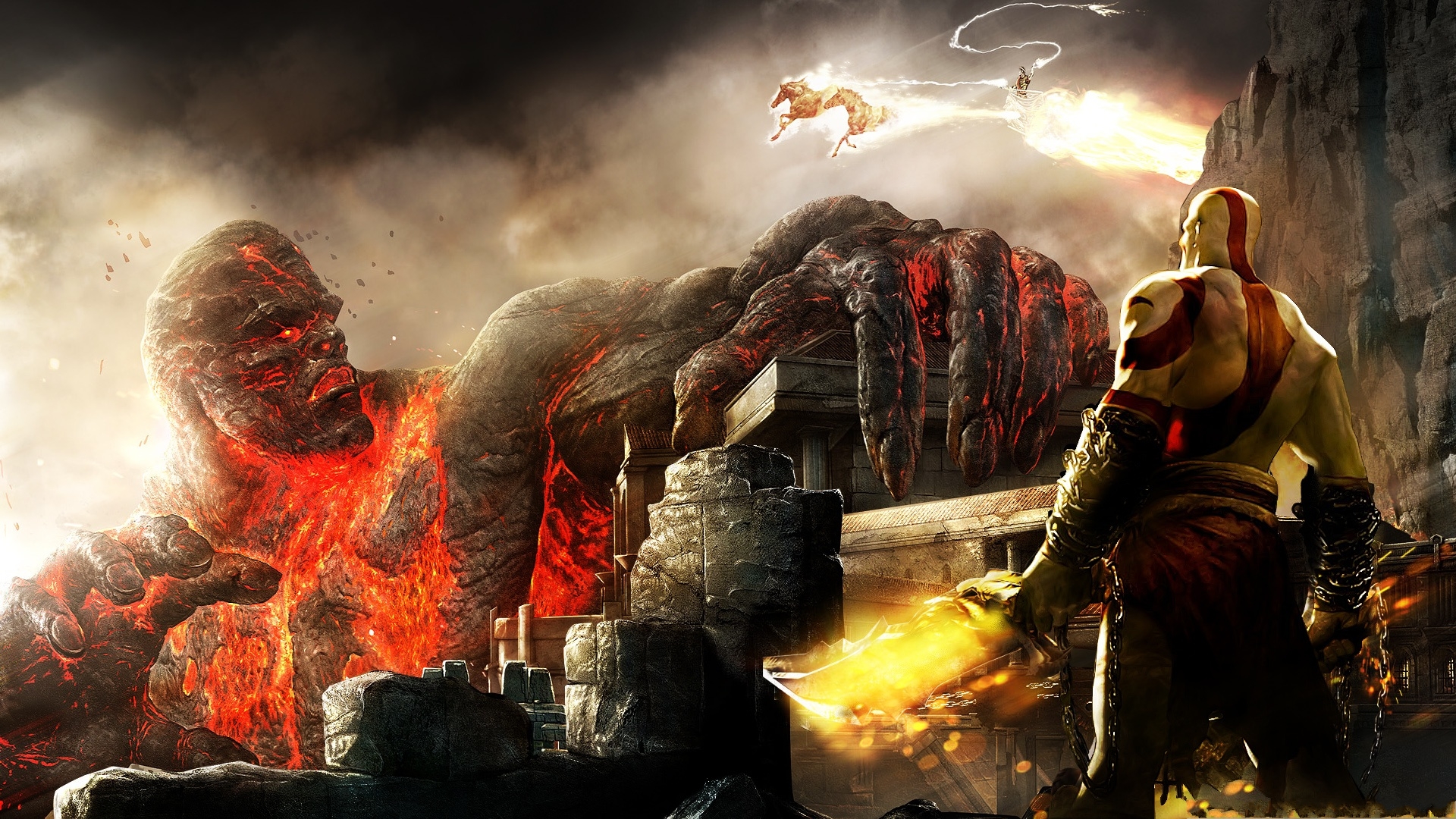 God of war game wallpaper