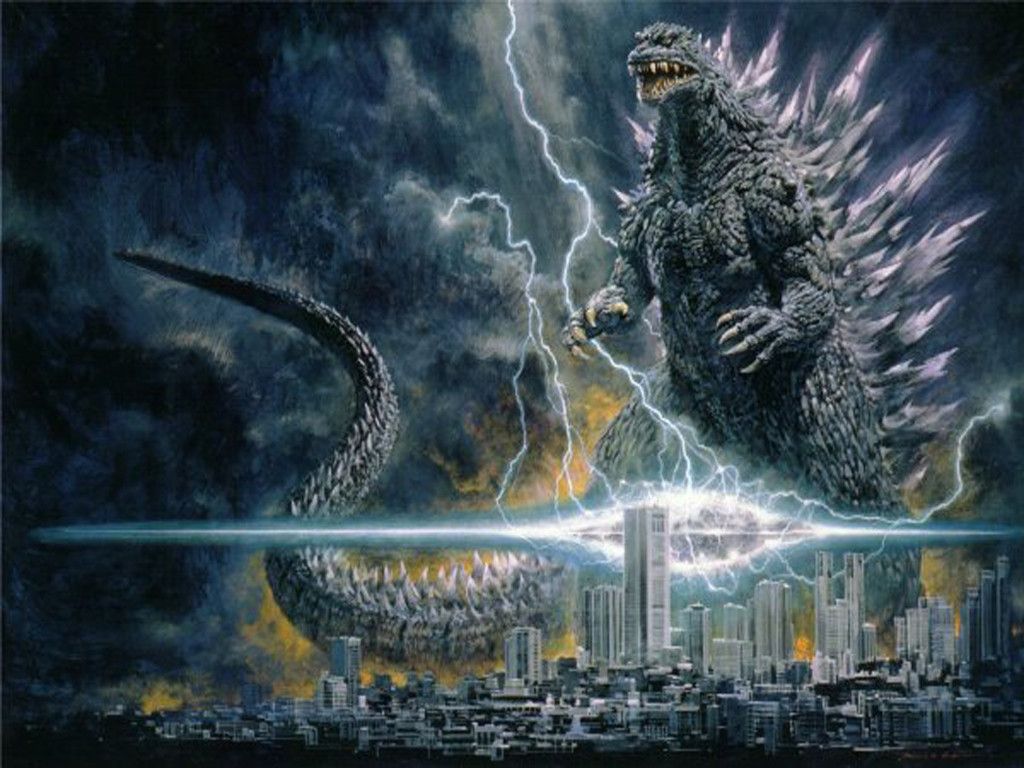 Godzilla phone wallpaper
