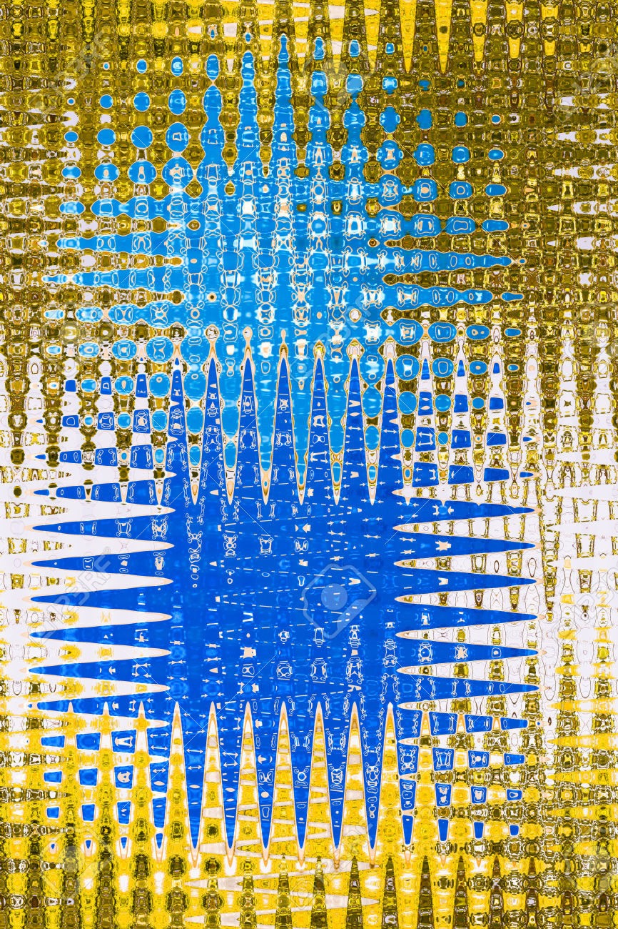 gold and blue wallpaper #11