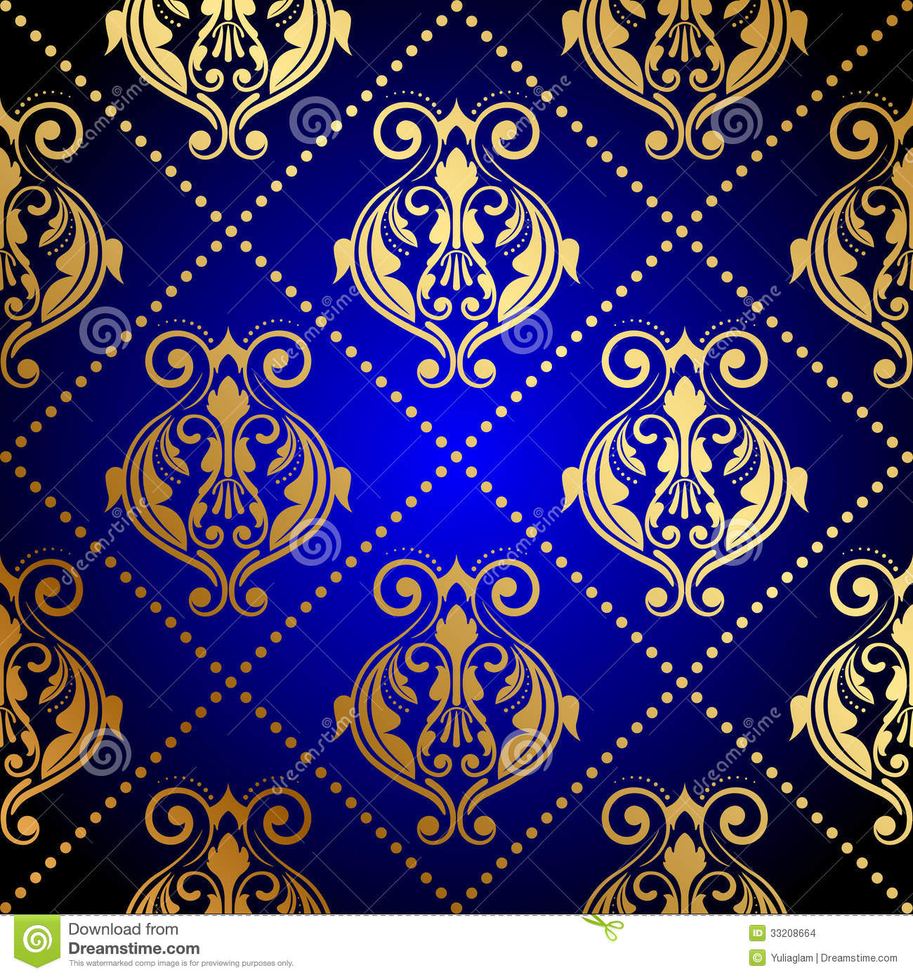 gold and blue wallpaper #6