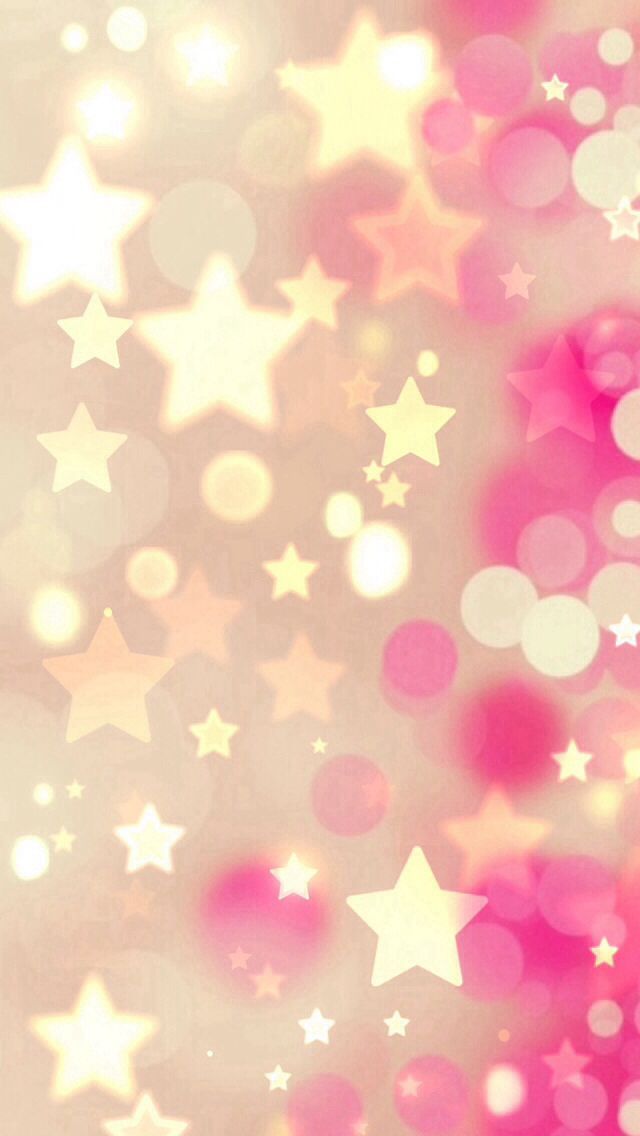 pink and gold wallpaper #7