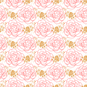 pink and gold wallpaper #11