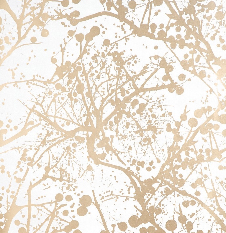 gold and white wallpaper #14