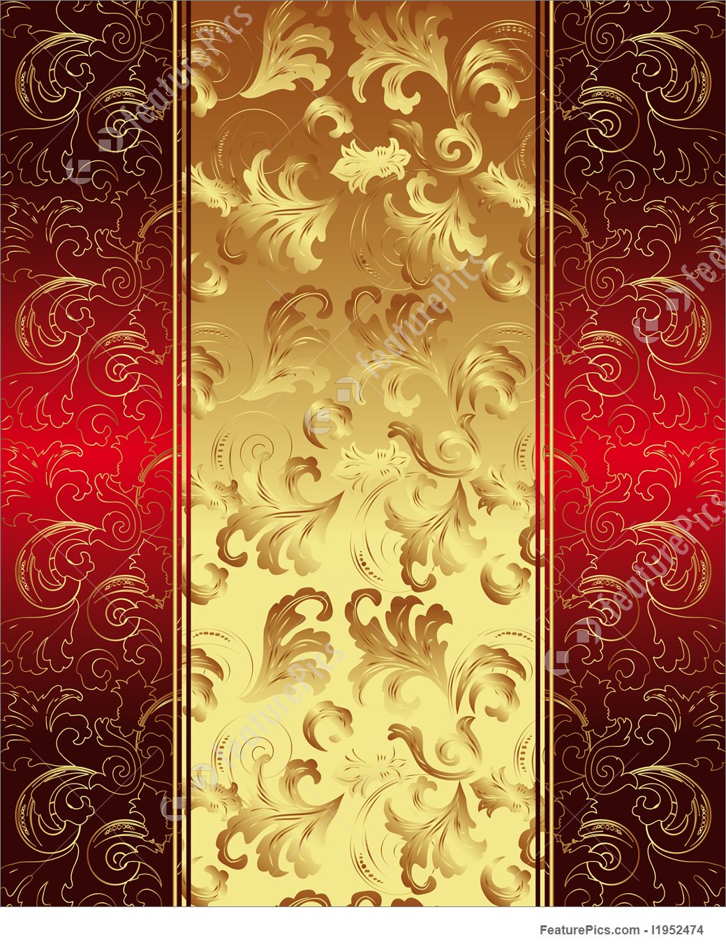 Golden wallpaper