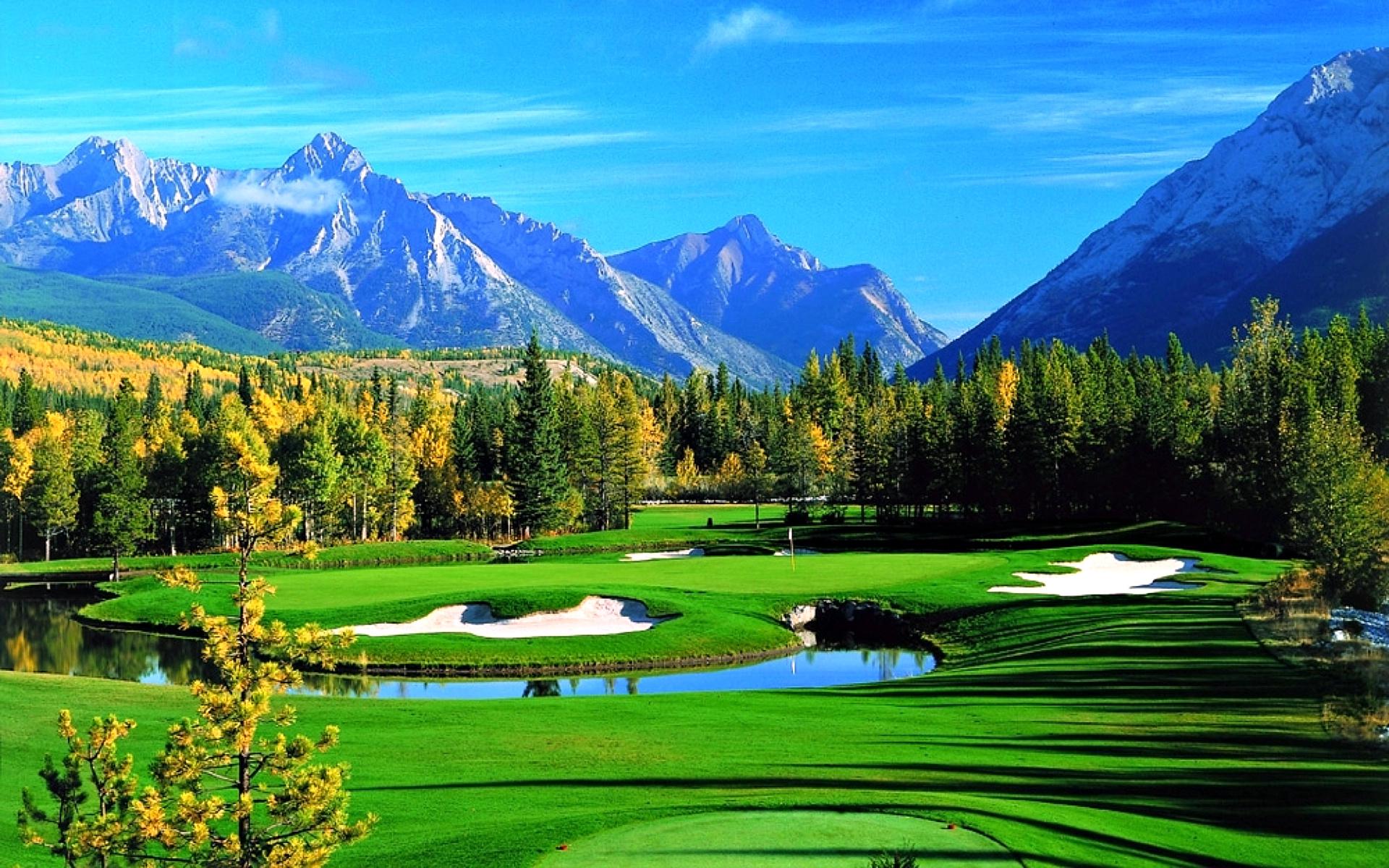 Golf course wallpaper widescreen