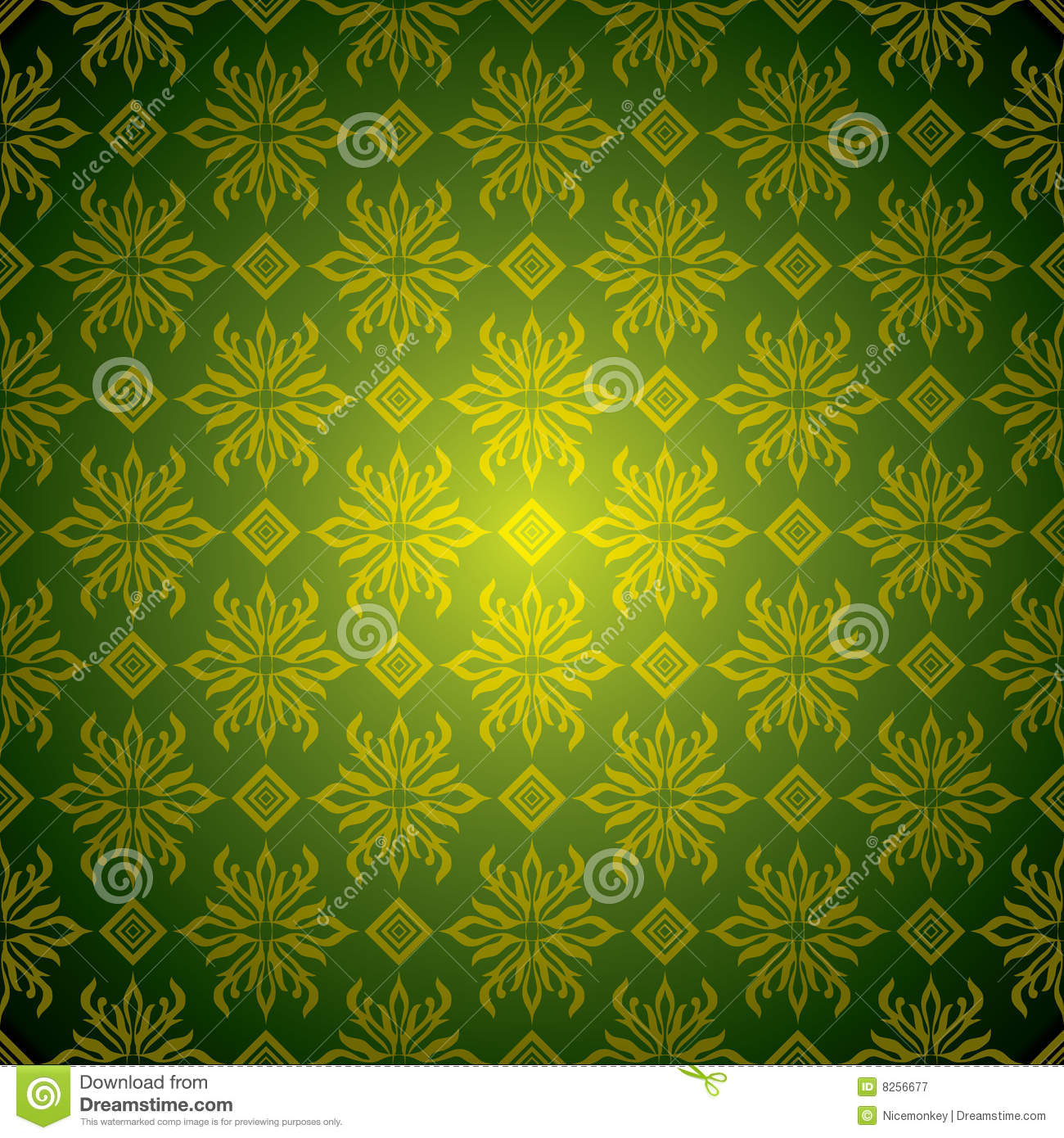 green and gold wallpaper #17
