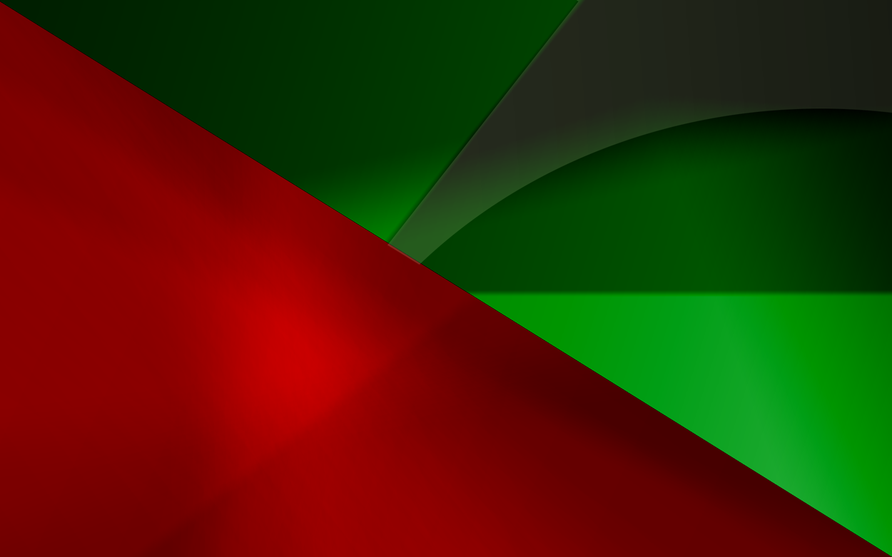 Green and red wallpaper