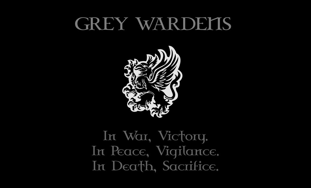 grey warden wallpaper #2