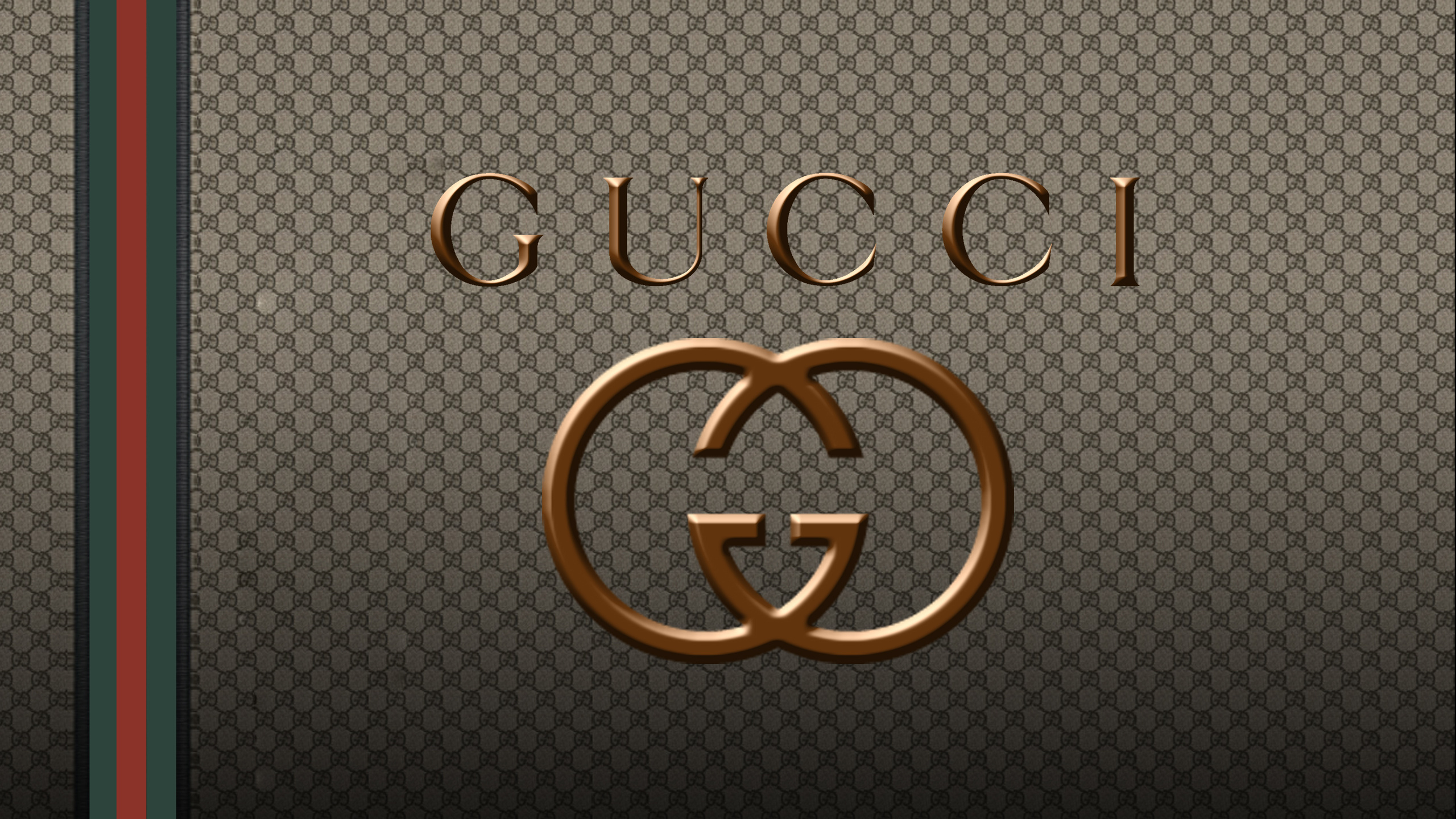 Gucci logo wallpaper