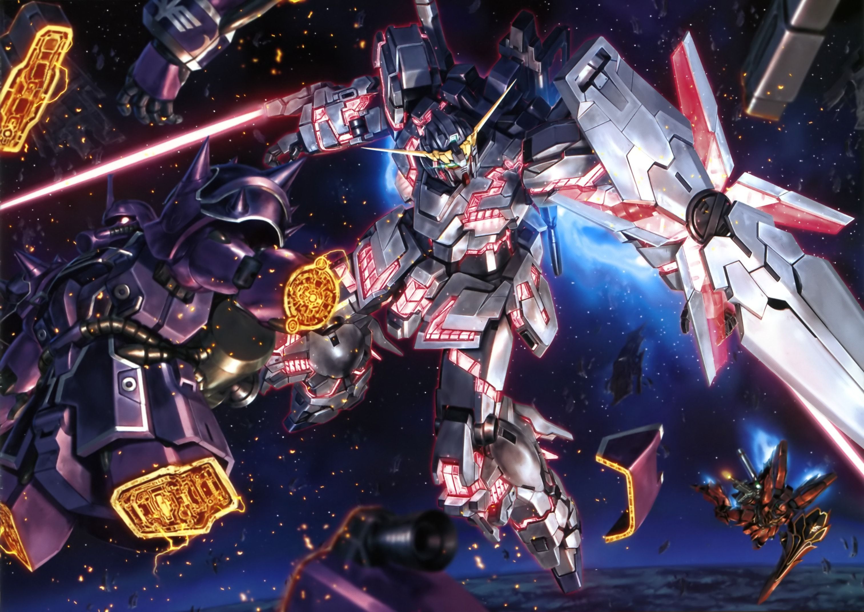 Gundam unicorn wallpaper