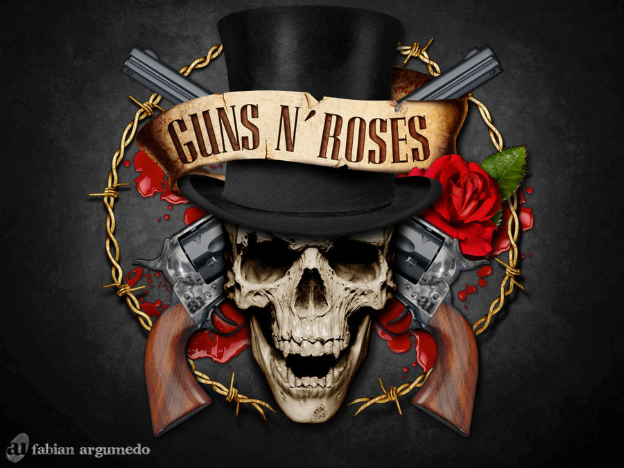 Guns and roses wallpaper