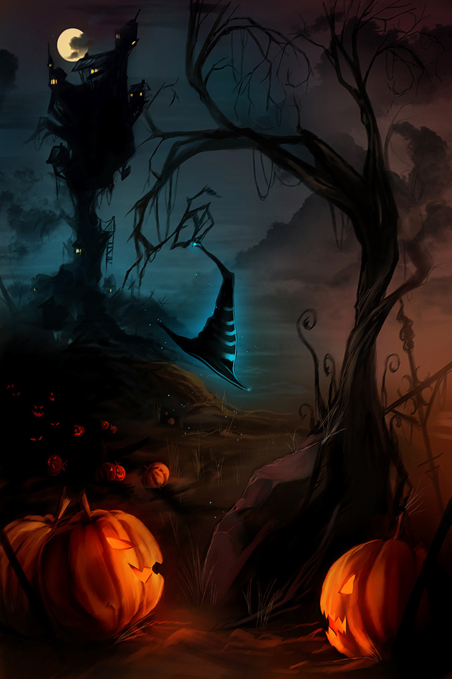 Live Halloween Wallpaper for iPhone - WallpaperSafari