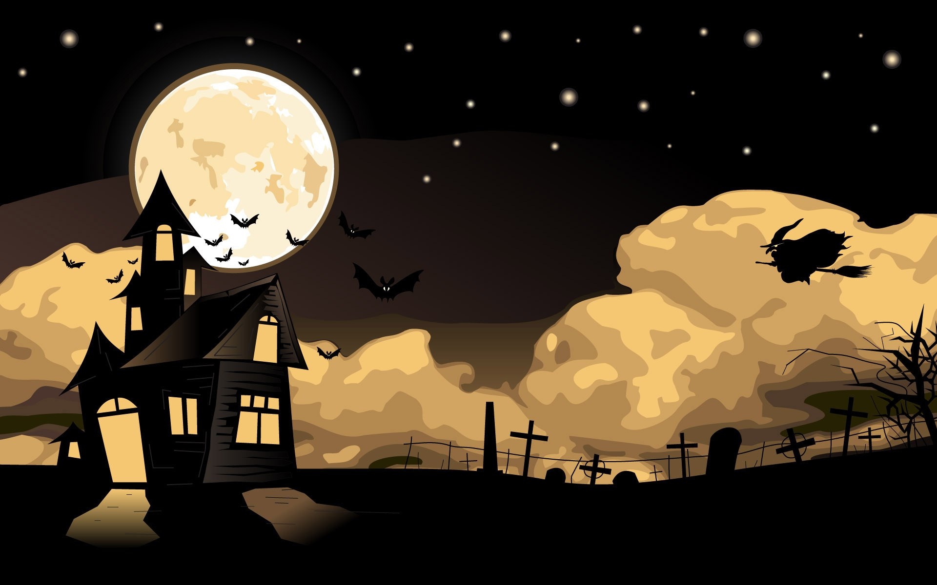 halloween witches wallpaper #14
