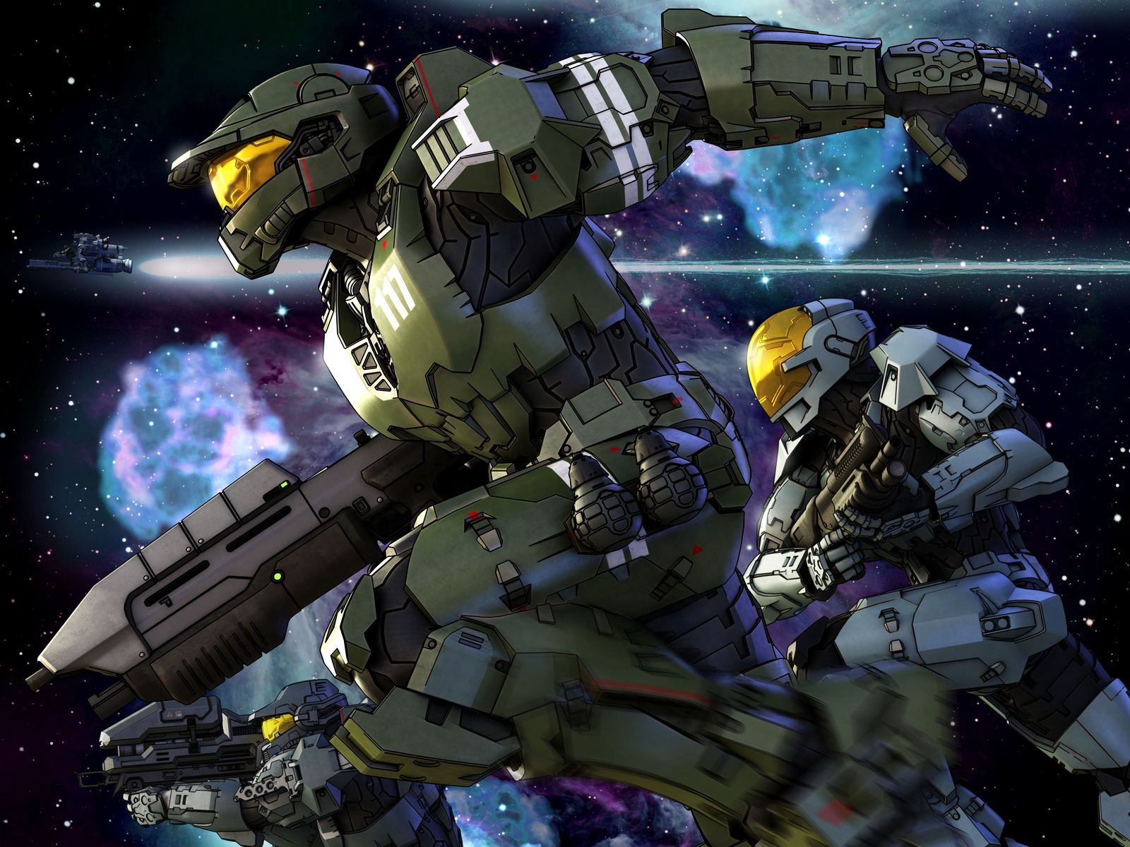 halo backgrounds for computer #13