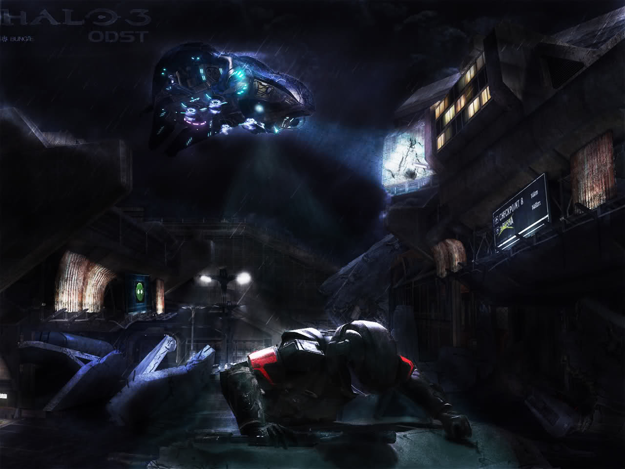 Bungie net : The Gallery : Halo 3: ODST [wallpaper]