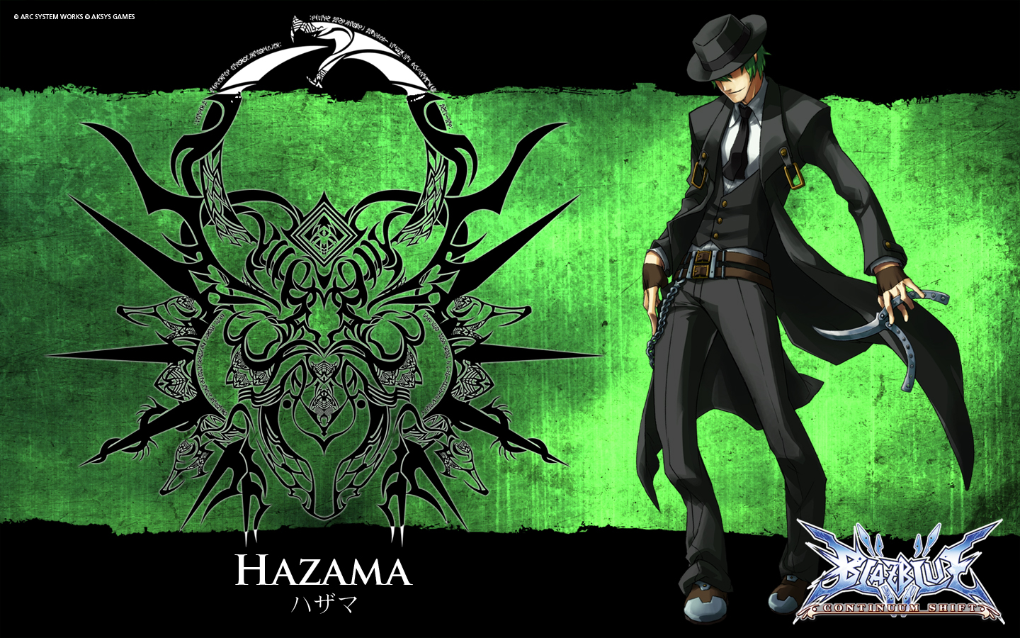 Hazama wallpaper