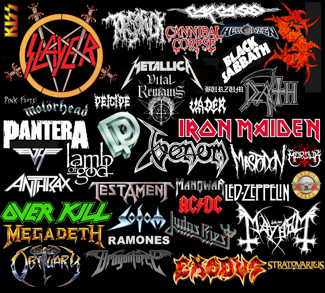 Heavy metal bands wallpaper