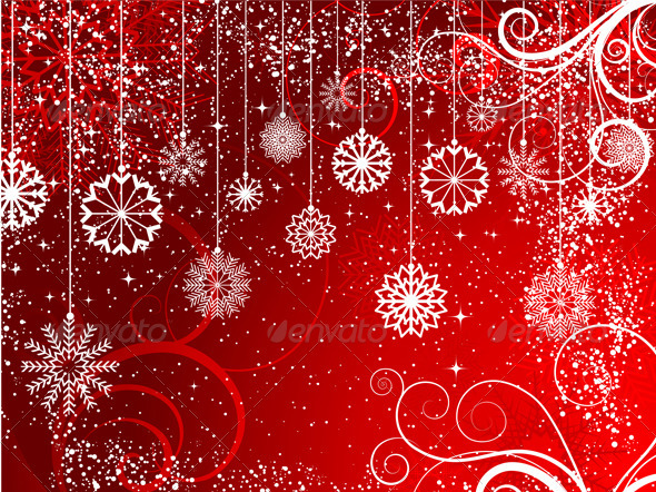 Abstract Christmas background by kjpargeter | GraphicRiver