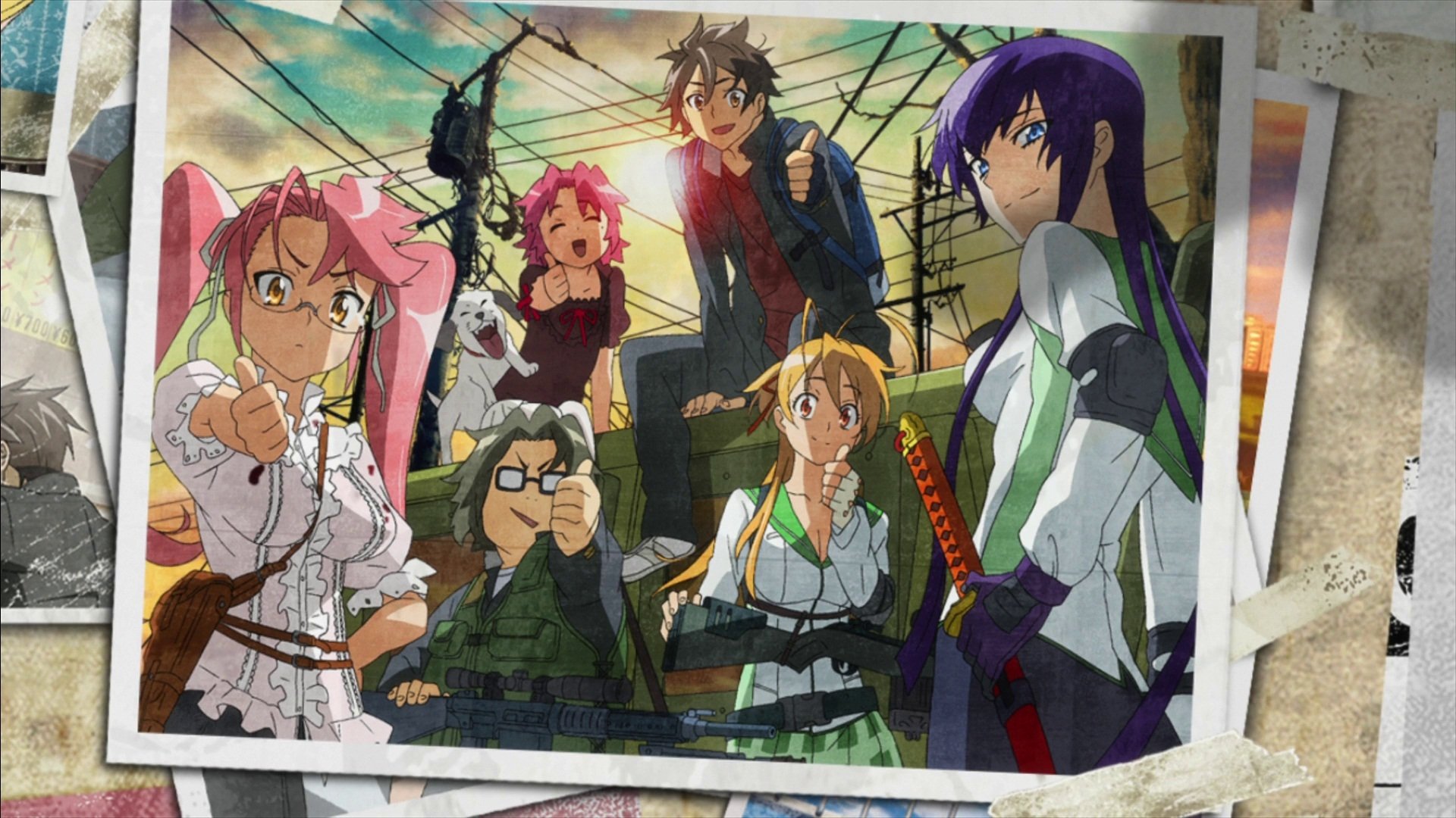 High school of the dead wallpapers