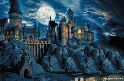 Hogwarts castle wallpaper