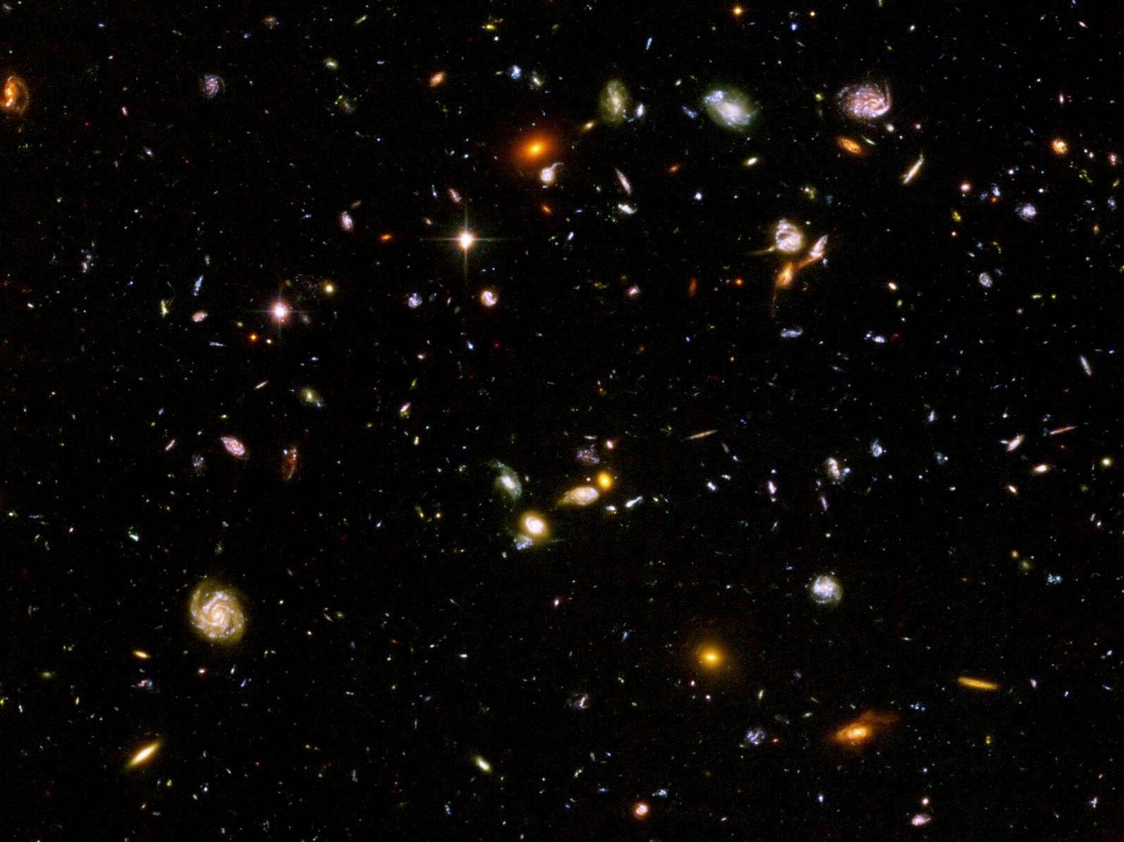 Hubble ultra deep field wallpaper
