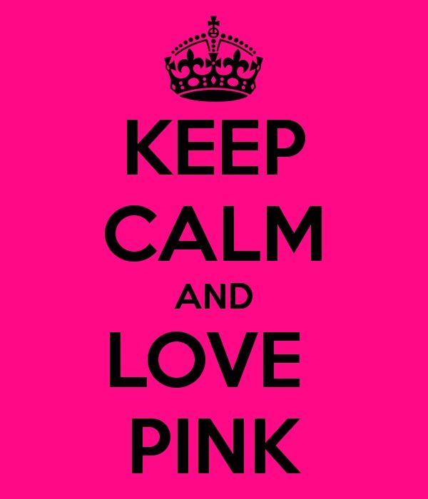 I love pink wallpaper