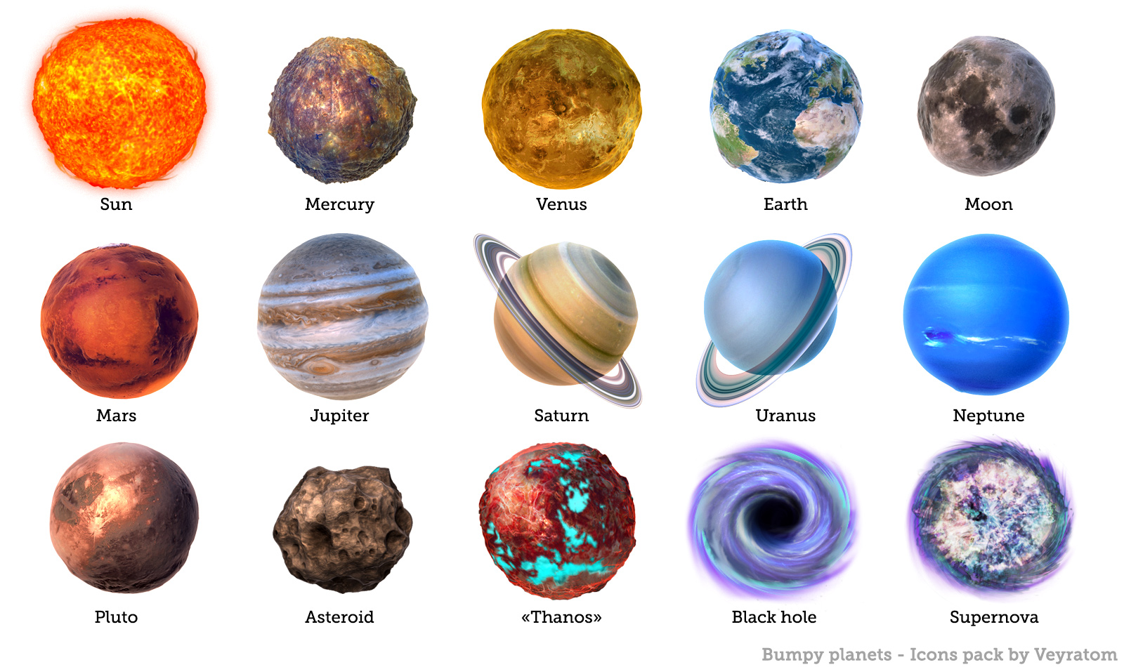 Images of planets