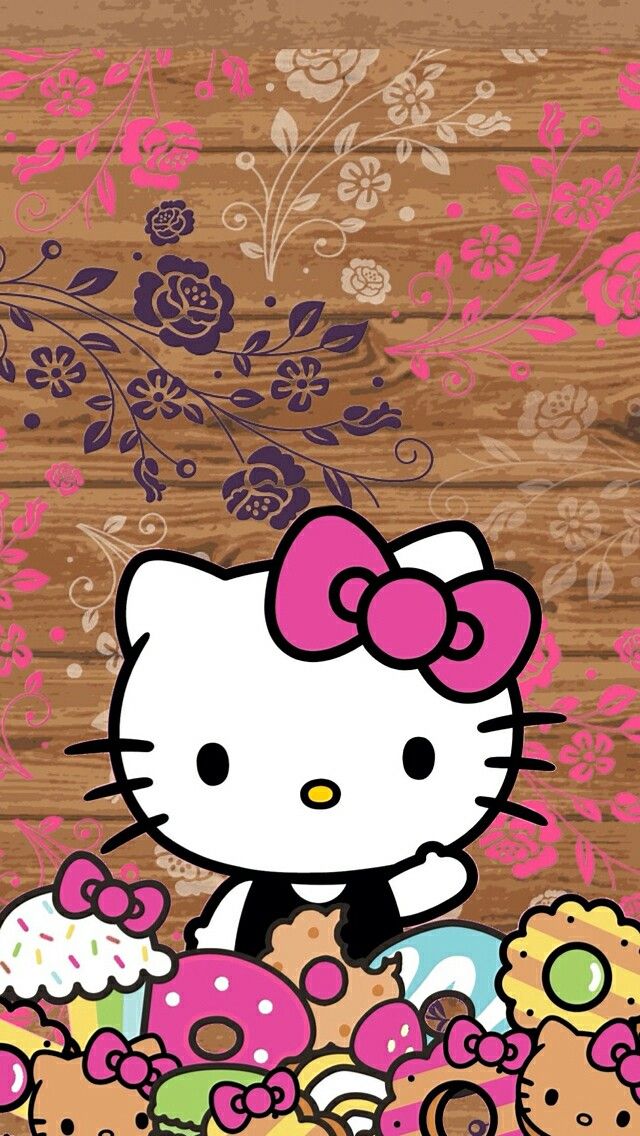 Iphone hello kitty wallpaper